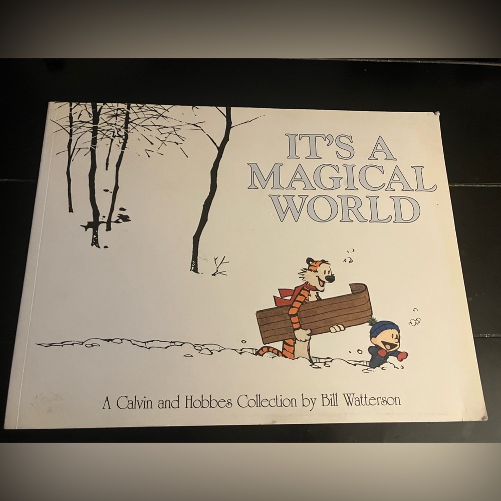Calvin and Hobbes 'It's a Magical World' Book
